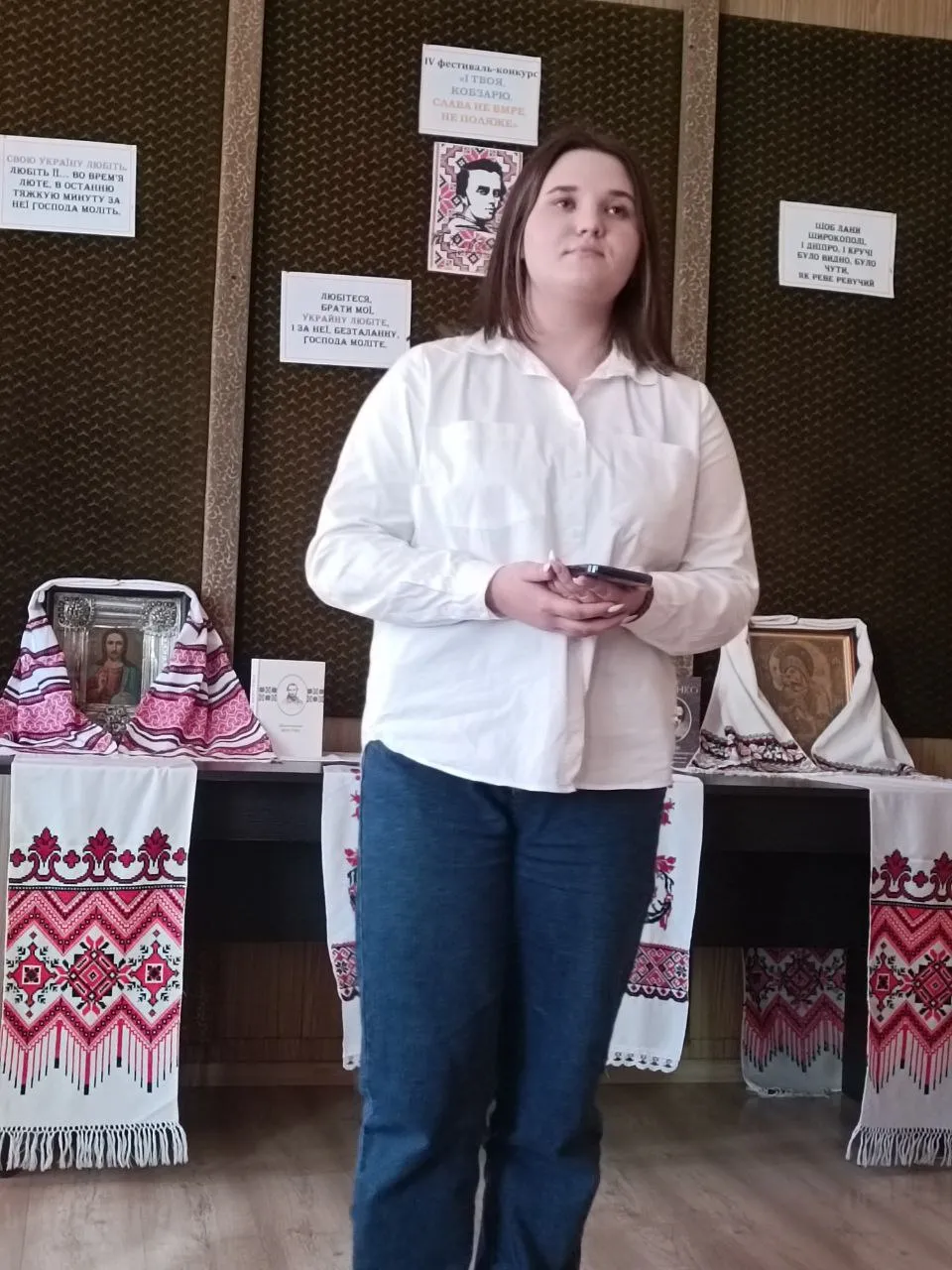 Фестиваль-конкурс «І твоя кобзарю слава не вмре,  не поляже», присвячений річниці з народження Т. Г. Шевченка