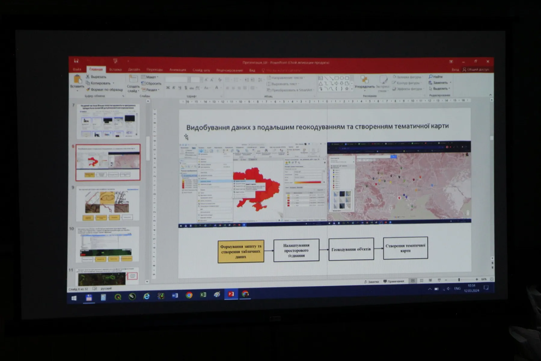 Семінар на тему «Штучний інтелект в ГІС»