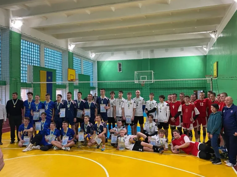 змаганнях з волейболу серед закладів фахової передвищої освіти